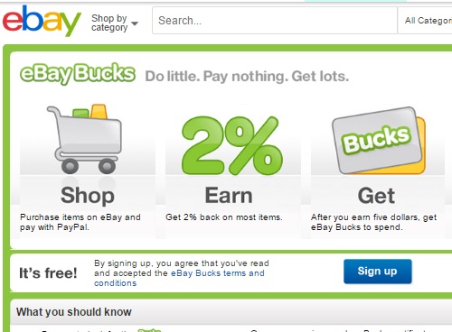 ebay bucks(C[xCobNX)̓o^
